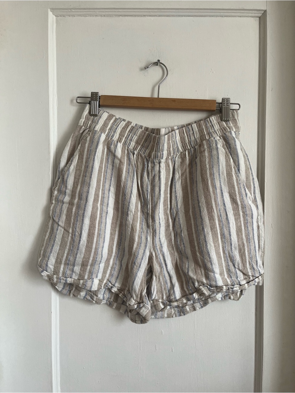 Frank & Oak Linen Blend Shorts